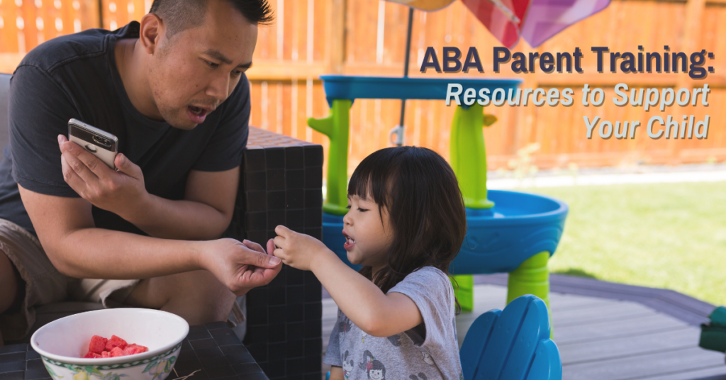 ABA Parent Training resources
