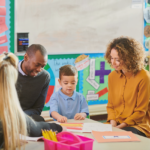 positive relationship with child's teacher